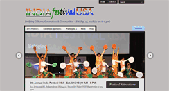 Desktop Screenshot of indiafestusa.com